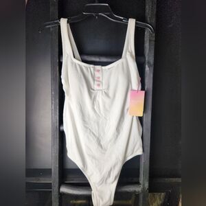 White Kids One Piece Swimsuit